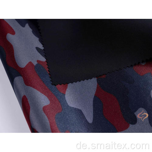 Gewebter Stoff mit Camouflage-Druck gestrickt